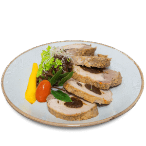 Schab pieczony nadziewany śliwką 1 kg